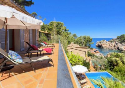 Top terrace - Villadelmar Deià